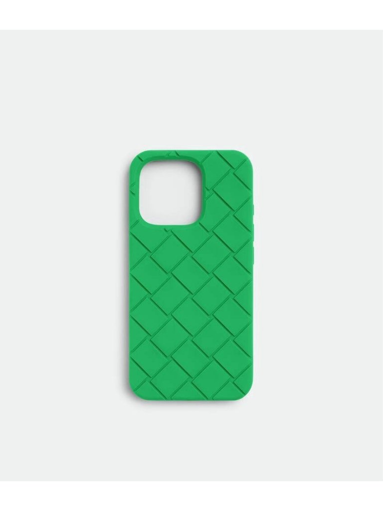 New Bottega Veneta Iphone 16 Pro Case Green Parakeet Rubber